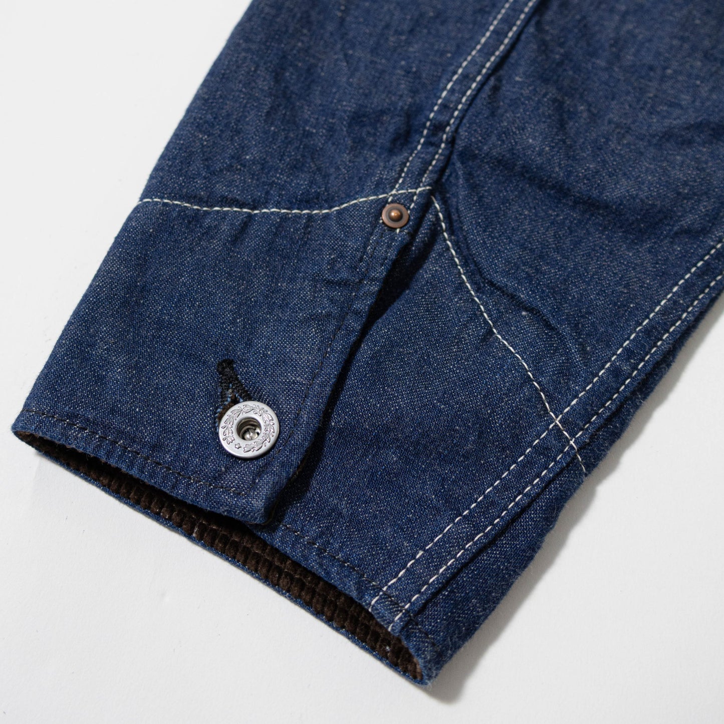 FOB FACTORY  F2456 DENIM CHORE JKT BLANKET LINER
