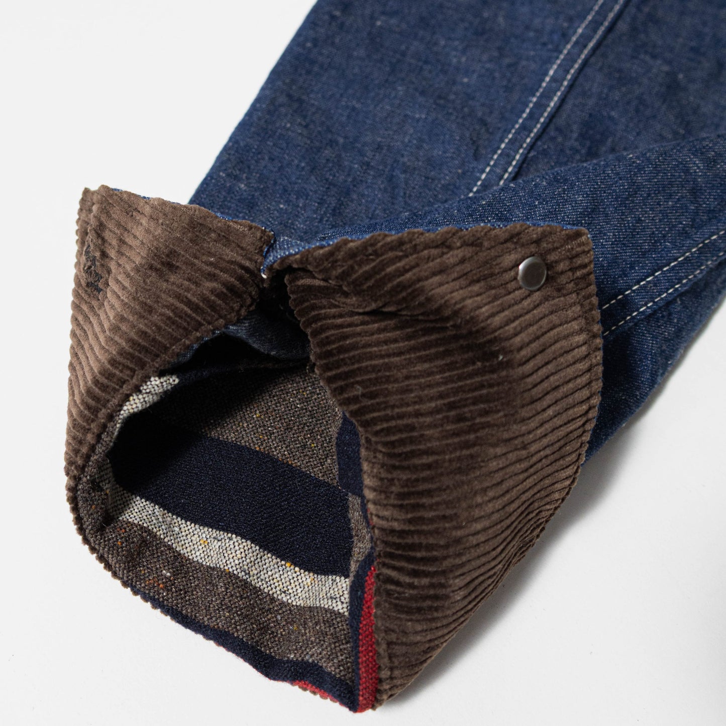 FOB FACTORY  F2456 DENIM CHORE JKT BLANKET LINER