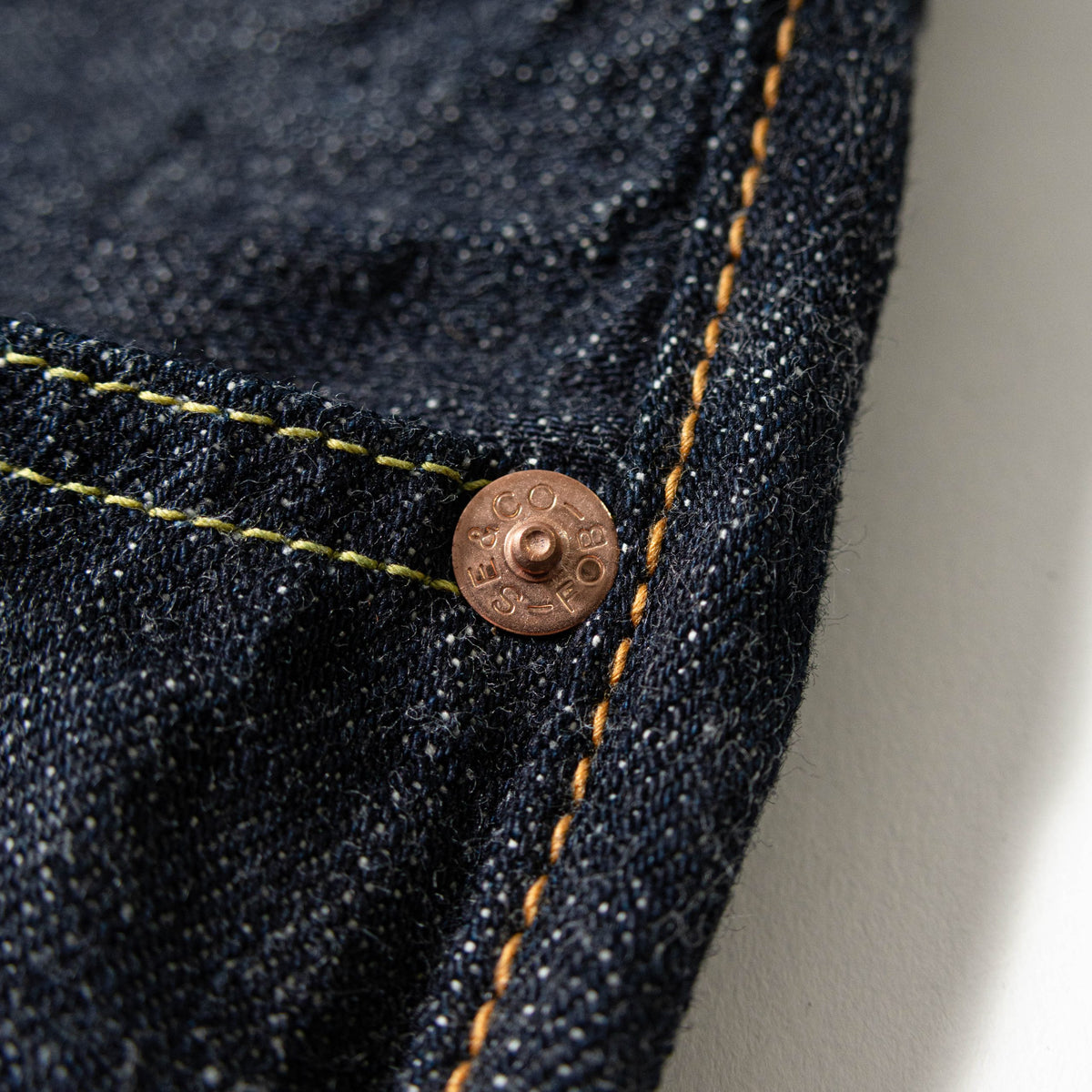 FOB FACTORY F143 SELVEDGE STRAIGHT 5P