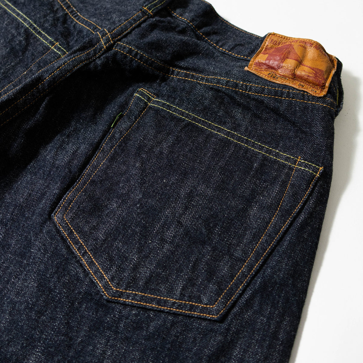 FOB FACTORY F143 SELVEDGE STRAIGHT 5P