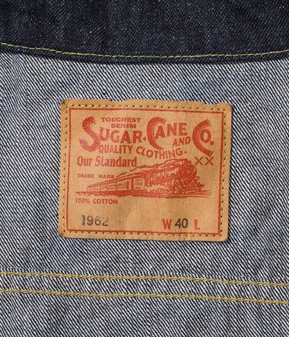 SUGAR CANE 14.25oz DENIM JACKET 1962 MODEL SC12962