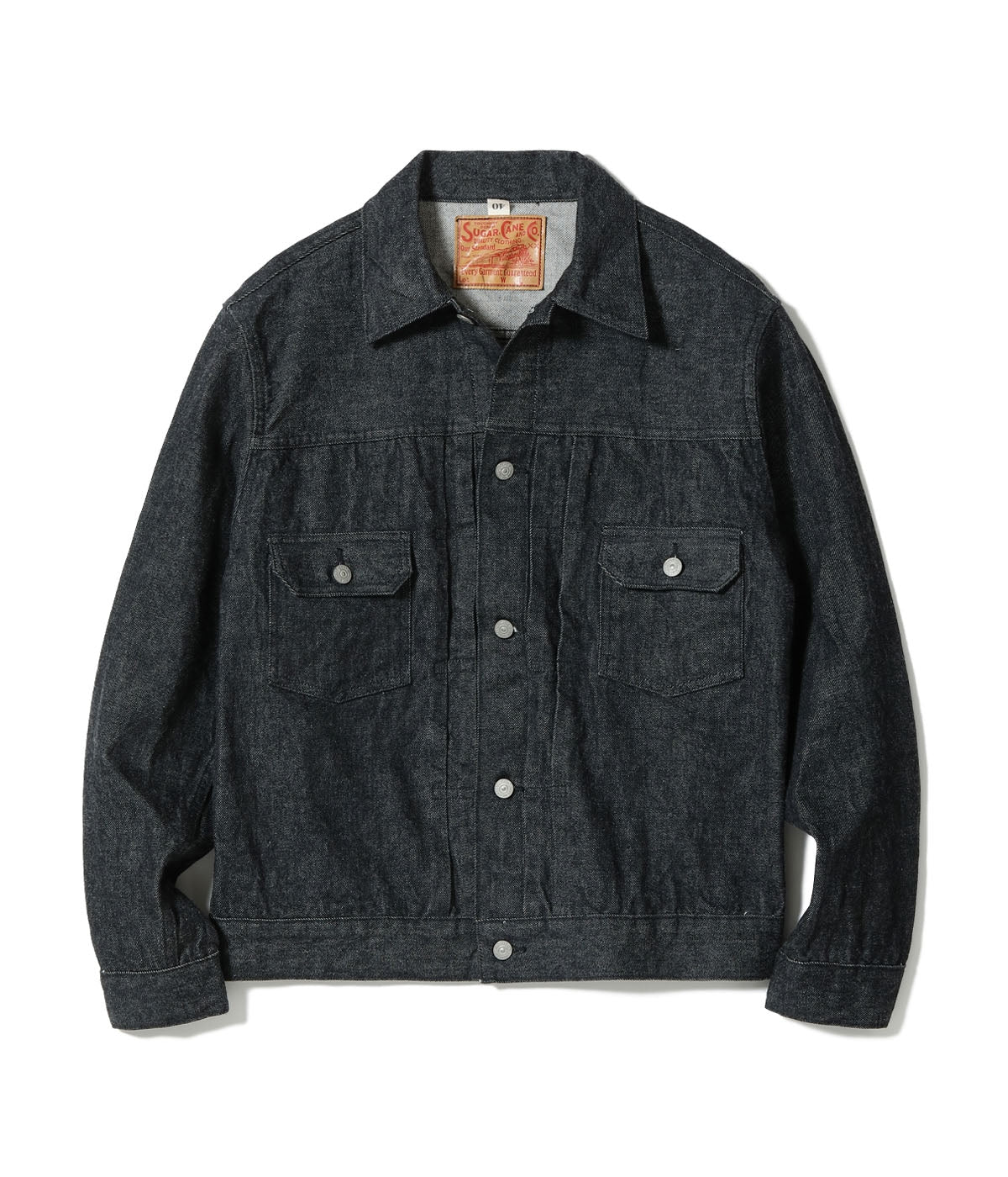 SUGAR CANE シュガーケイン Lot No. SC15650 / 14.25oz. BLACK DENIM JACKET 1953 MODEL