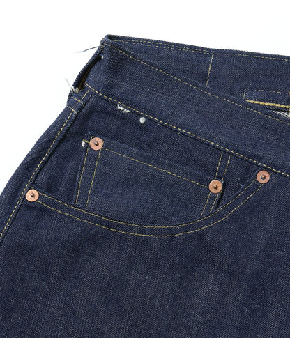 SUGAR CANE シュガーケイン  Lot No. SC49005 / SUGAR CANE Super “Denim” Collectibles #05 14.25oz. BLUE DENIM WAIST OVERALLS “1942” MODEL