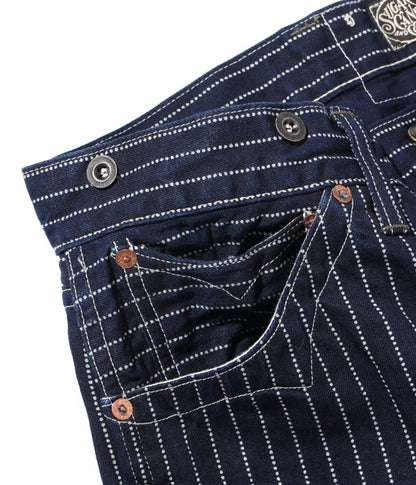 SUGAR CANE シュガーケーン  Lot No. SC51443 / FICTION ROMANCE 9oz. WABASH STRIPE ZIP FLY SHORTS