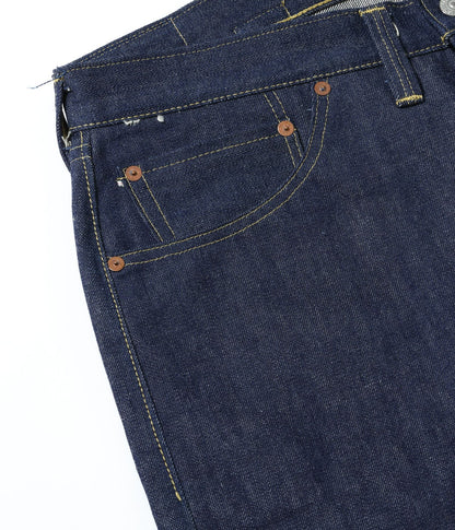 SUGAR CANE シュガーケイン  Lot No. SC49005 / SUGAR CANE Super “Denim” Collectibles #05 14.25oz. BLUE DENIM WAIST OVERALLS “1942” MODEL