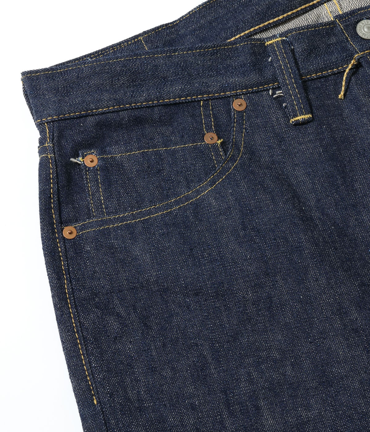 SUGAR CANE シュガーケイン Lot No. SC49001 / SUGAR CANE Super “Denim” Collectibles #01 14oz. BLUE DENIM WAIST OVERALLS “S1945” MODEL
