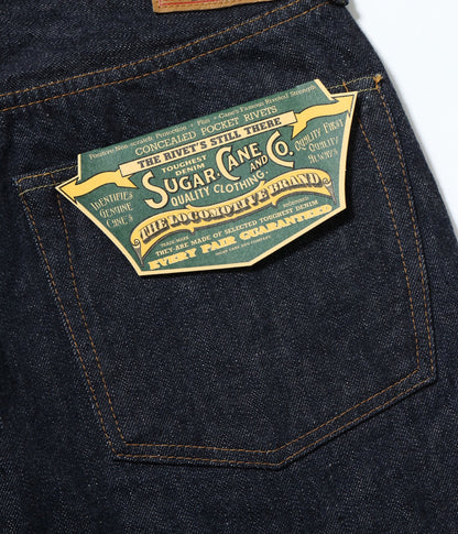 SUGAR CANE シュガーケイン Lot No. SC42025 / 13oz. DENIM WAIST OVERALLS 2025 MODEL (WIDE LEG)