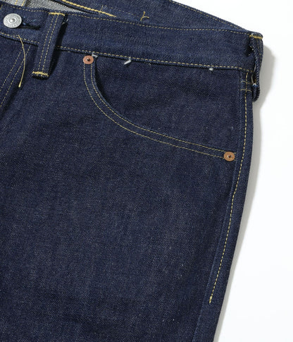 SUGAR CANE シュガーケイン  Lot No. SC49005 / SUGAR CANE Super “Denim” Collectibles #05 14.25oz. BLUE DENIM WAIST OVERALLS “1942” MODEL
