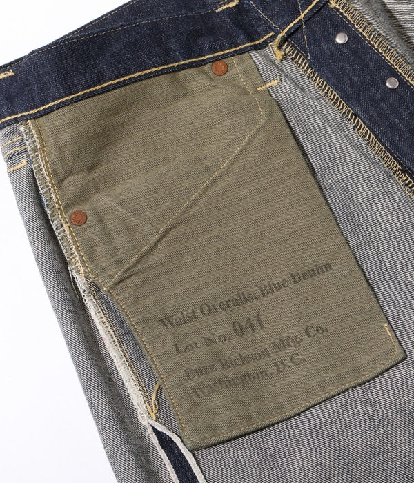 BUZZ RICKSON'S バズリクソンズ  Lot No. BR43041 / WORLD WAR II WAIST OVERALLS