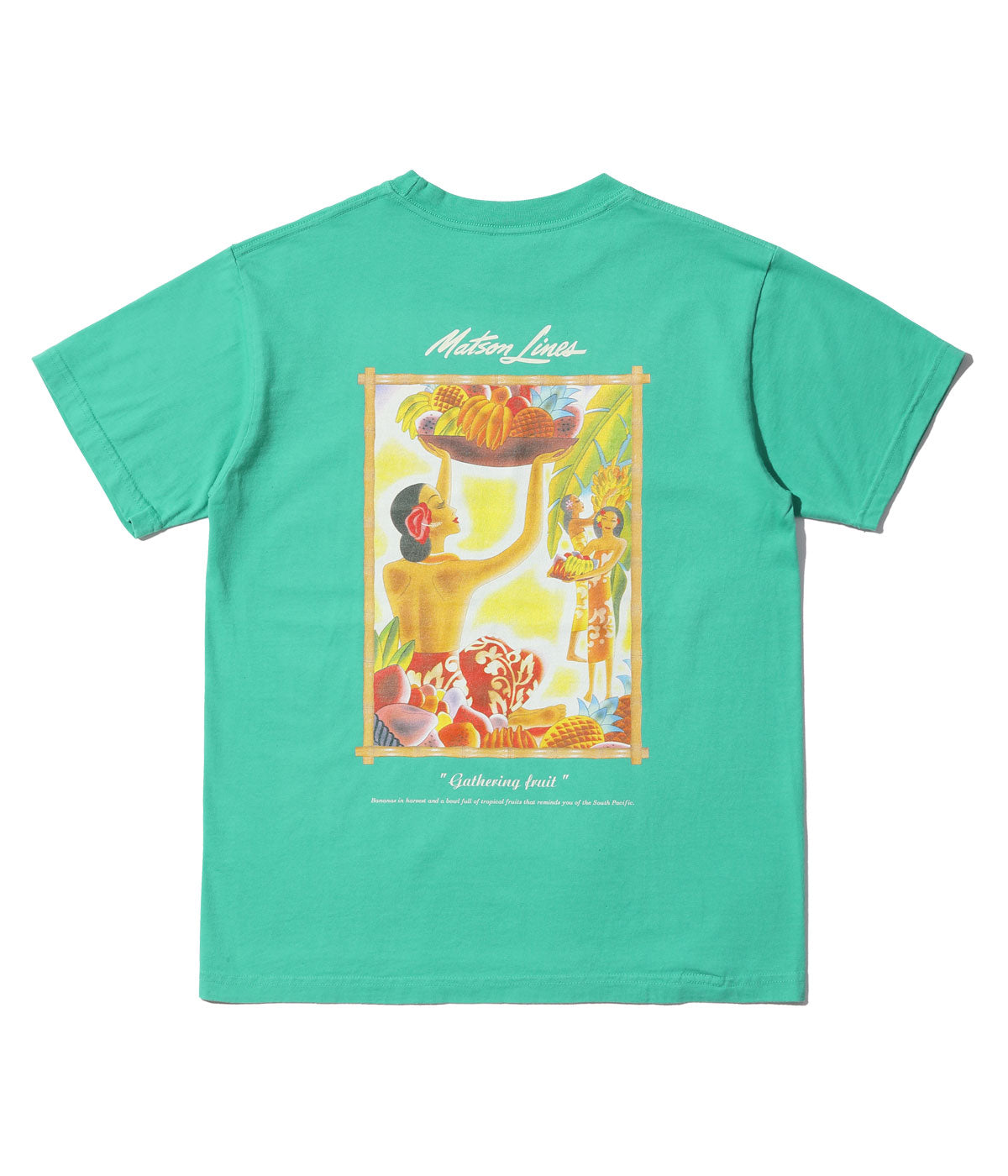 SUN SURF Sunsurf Short Sleeve Printed T-Shirt "GATHERING FRUIT" SS79351 [New for Spring/Summer 2024]