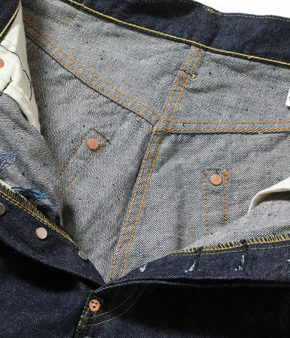 SUGAR CANE シュガーケイン Lot No. SC42025 / 13oz. DENIM WAIST OVERALLS 2025 MODEL (WIDE LEG)