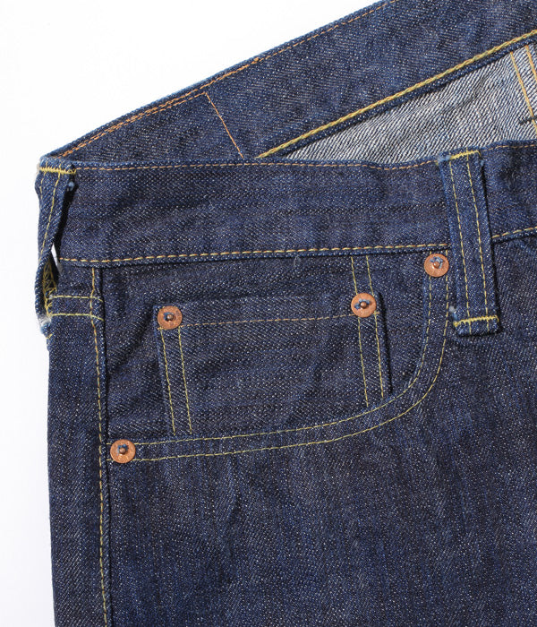 SUGAR CANE Hawaiian indigo sugar cane right twill denim SC40401