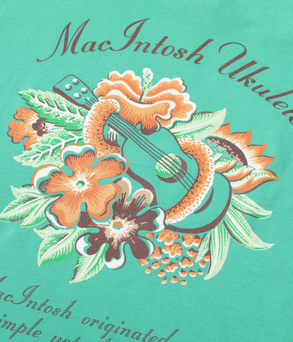 SUN SURF Aloha T-shirt Mackintosh Ukulele Short Sleeve T-shirt SS79350