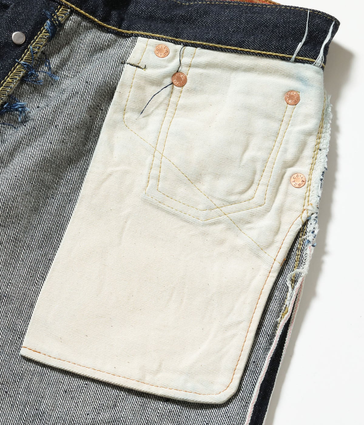 SUGAR CANE シュガーケイン Lot No. SC42025 / 13oz. DENIM WAIST OVERALLS 2025 MODEL (WIDE LEG)