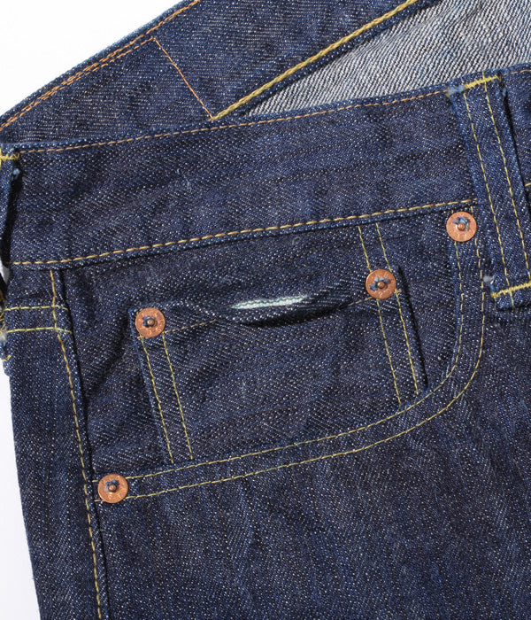 SUGAR CANE Hawaiian indigo sugar cane right twill denim SC40401