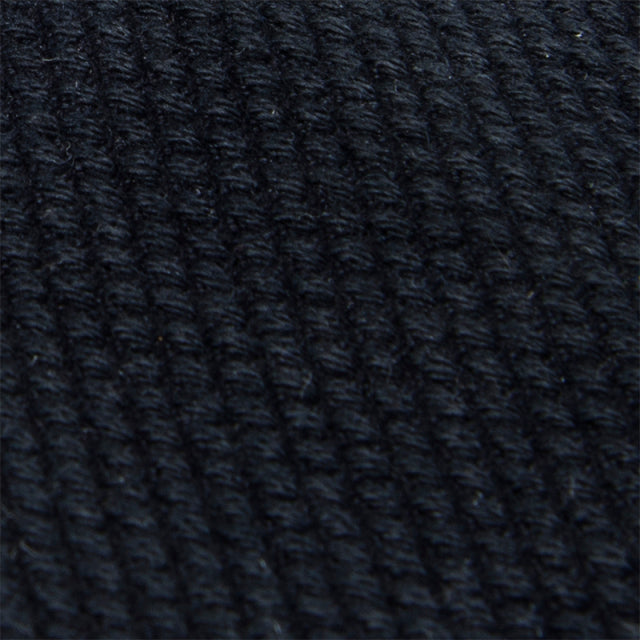 STUDIO D'ARTISAN Kyoto Black Montsuki Dyed Sashiko Jeans 1877