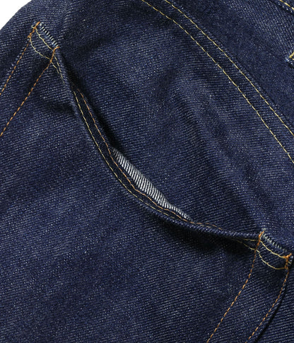 SUGAR CANE シュガーケイン  Lot No. SC49005 / SUGAR CANE Super “Denim” Collectibles #05 14.25oz. BLUE DENIM WAIST OVERALLS “1942” MODEL