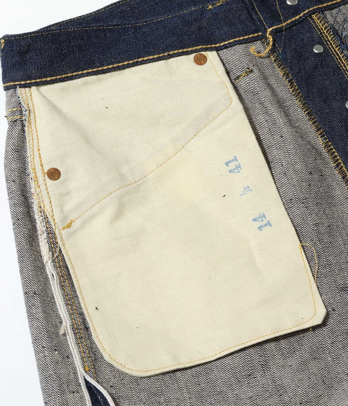 SUGAR CANE シュガーケイン Lot No. SC49001 / SUGAR CANE Super “Denim” Collectibles #01 14oz. BLUE DENIM WAIST OVERALLS “S1945” MODEL