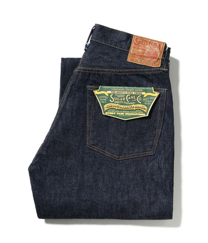 SUGAR CANE シュガーケイン Lot No. SC42025 / 13oz. DENIM WAIST OVERALLS 2025 MODEL (WIDE LEG)
