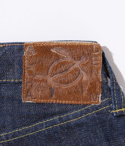 SUGAR CANE Hawaiian indigo sugar cane right twill denim SC40401