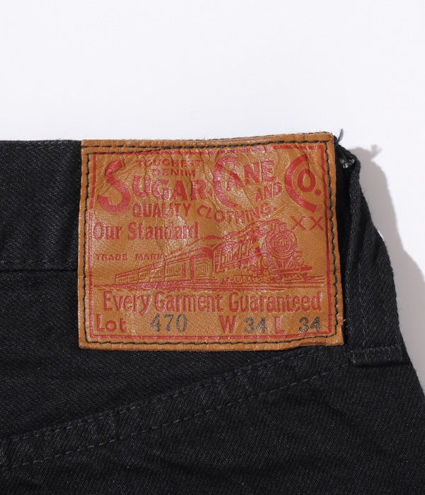 SUGAR CANE シュガーケイン Lot No. SC41470 / 13oz. BLACK DENIM TYPE-III (SLIM FIT)