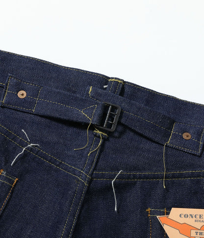 SUGAR CANE シュガーケイン  Lot No. SC49005 / SUGAR CANE Super “Denim” Collectibles #05 14.25oz. BLUE DENIM WAIST OVERALLS “1942” MODEL