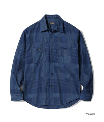 SUGAR CANE シュガーケイン Lot No. SC29588 / INDIGO PATCHWORK WORK SHIRT