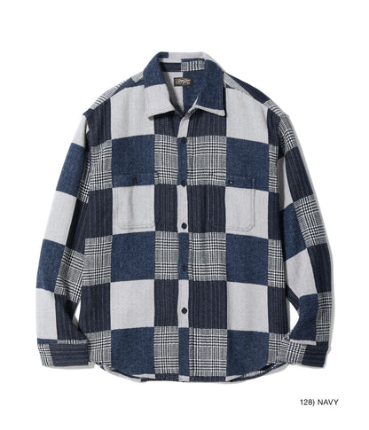 SUGAR CANE シュガーケイン Lot No. SC29589 / PATCHWORK CHECK WORK SHIRT