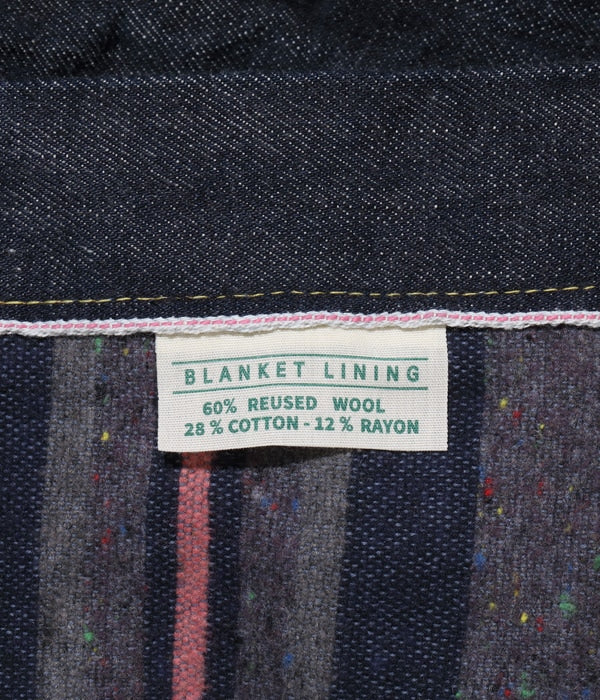 SUGAR CANE シュガーケイン Lot No. SC15210 / 14.25oz. DENIM BLANKET LINED JACKET