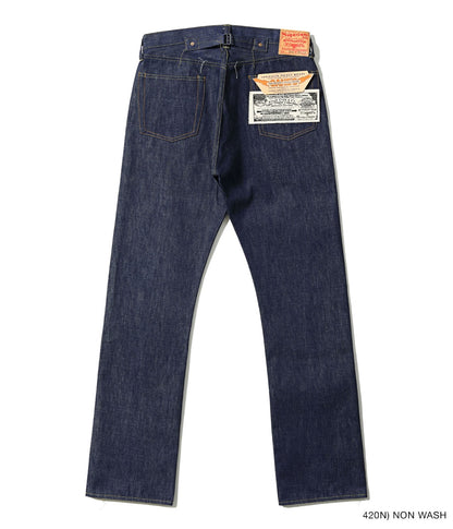 SUGAR CANE シュガーケイン  Lot No. SC49005 / SUGAR CANE Super “Denim” Collectibles #05 14.25oz. BLUE DENIM WAIST OVERALLS “1942” MODEL