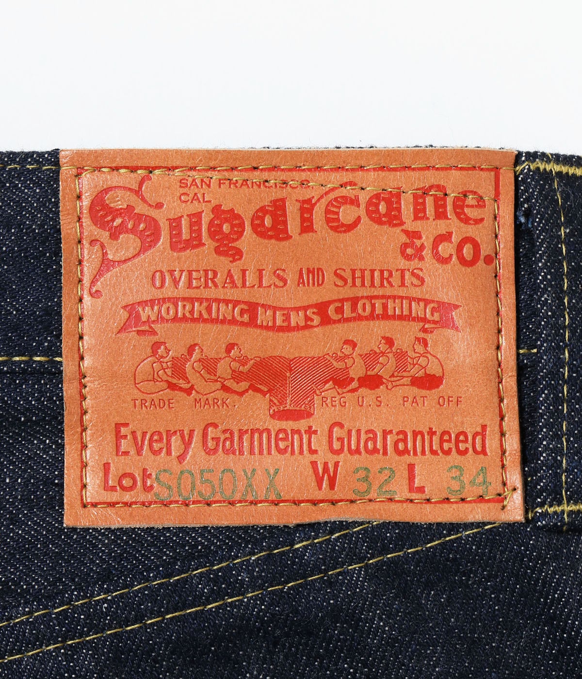 SUGAR CANE シュガーケイン Lot No. SC49050 / SUGAR CANE Super "Denim" Collectibles #50 13.5oz. DENIM WAIST OVERALLS “1940’s SPECIAL” Made in USA