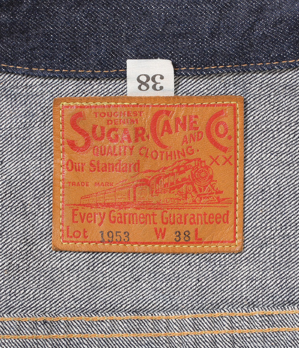 SUGAR CANE 14.25oz. DENIM JACKET 1953 MODEL SC11953A