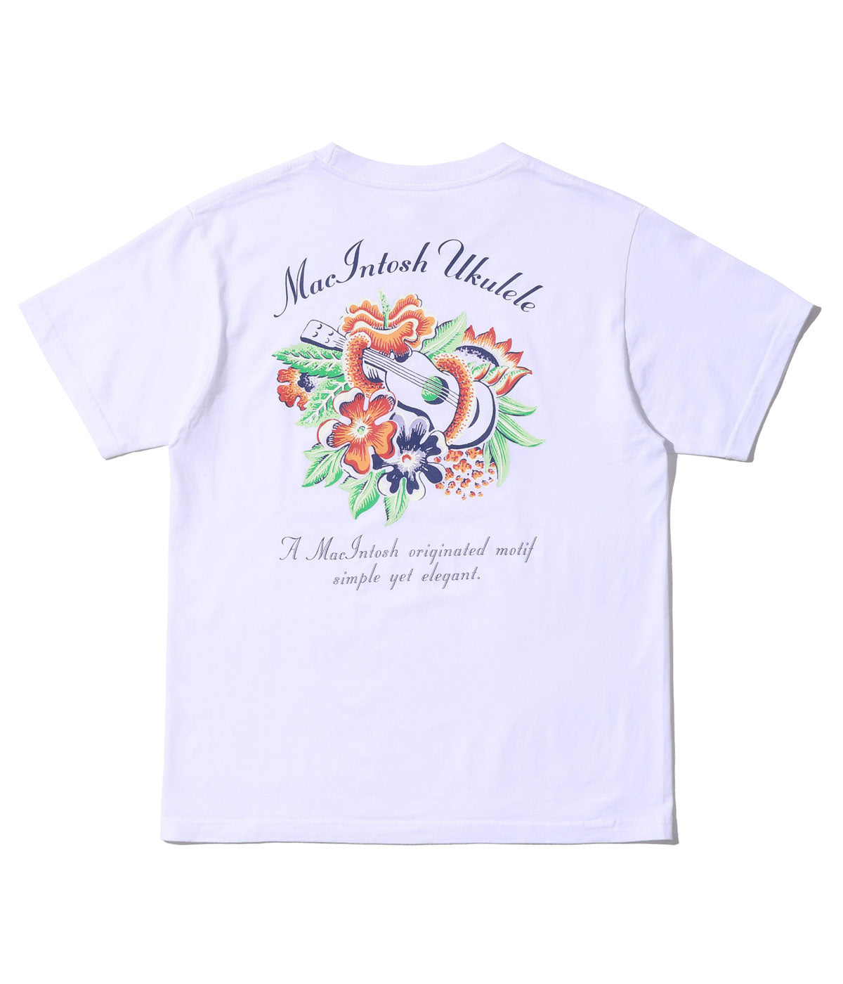 SUN SURF サンサーフ アロハ Tシャツ  マッキントッシュ ウクレレ 半袖Tシャツ  SS79350