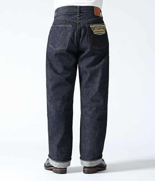 SUGAR CANE シュガーケイン Lot No. SC42025 / 13oz. DENIM WAIST OVERALLS 2025 MODEL (WIDE LEG)