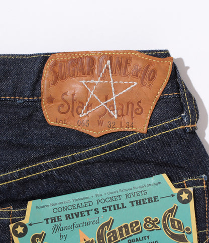 SUGAR CANE Restock on May 30, 2024 / Lot No. SC40065 / 14.25oz. DENIM UNION STAR JEANS