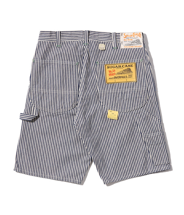 SUGAR CANE シュガーケイン ショートパンツ 11oz. ヒッコリーストライプ ワークショーツ SC51842