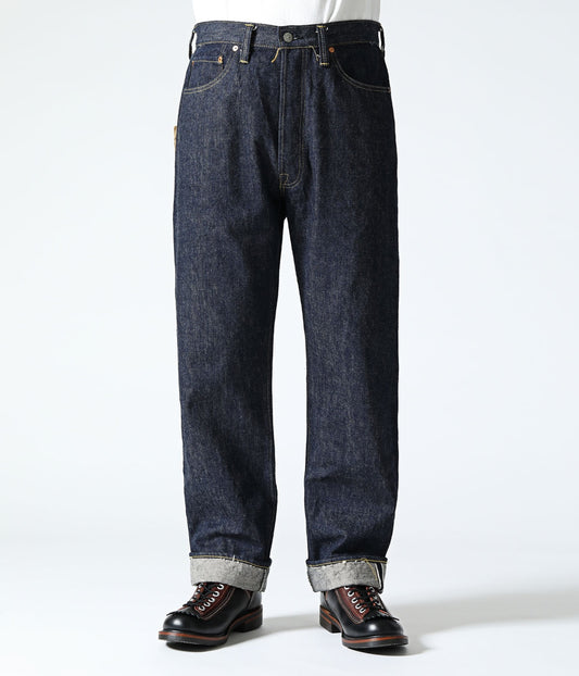 SUGAR CANE シュガーケイン Lot No. SC49001 / SUGAR CANE Super “Denim” Collectibles #01 14oz. BLUE DENIM WAIST OVERALLS “S1945” MODEL