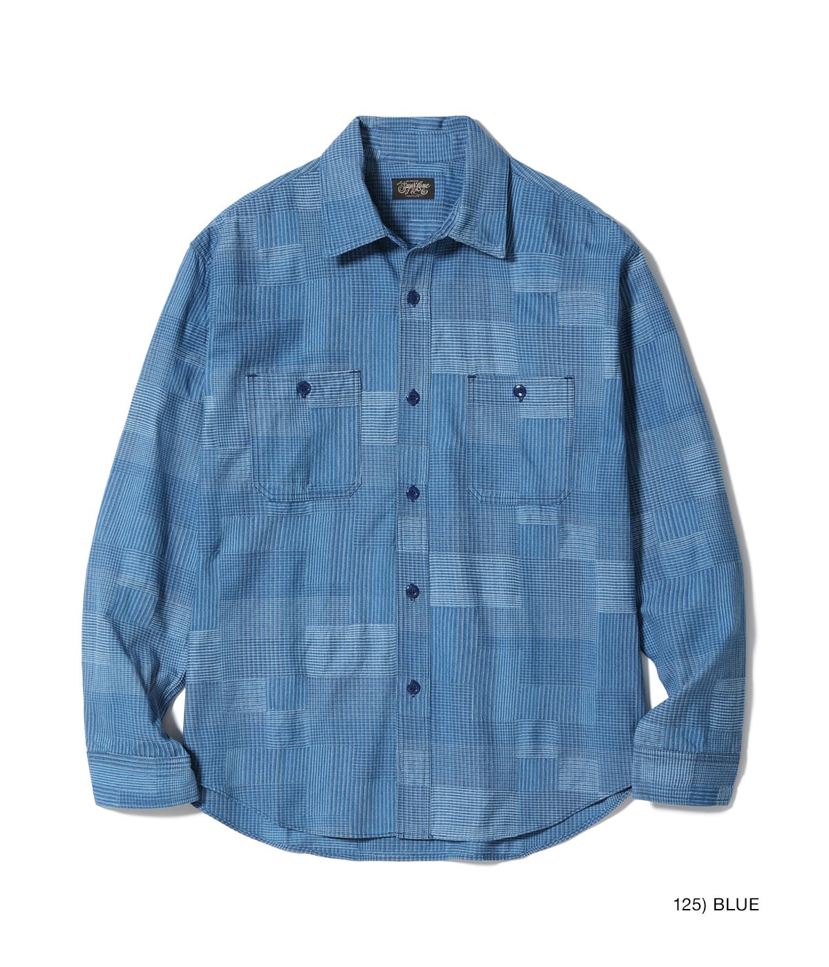 SUGAR CANE シュガーケイン Lot No. SC29588 / INDIGO PATCHWORK WORK SHIRT