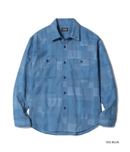 SUGAR CANE シュガーケイン Lot No. SC29588 / INDIGO PATCHWORK WORK SHIRT