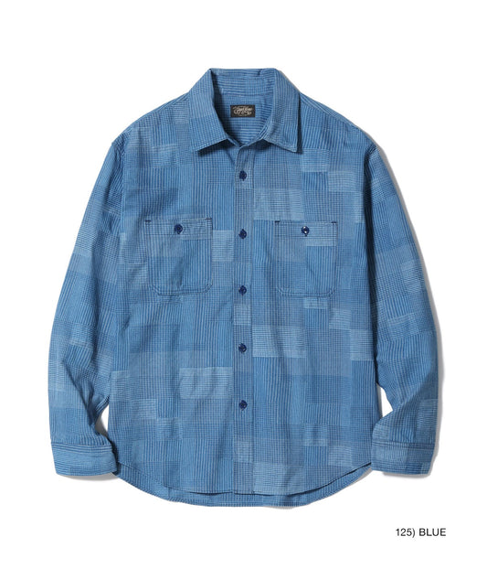 SUGAR CANE シュガーケイン Lot No. SC29588 / INDIGO PATCHWORK WORK SHIRT