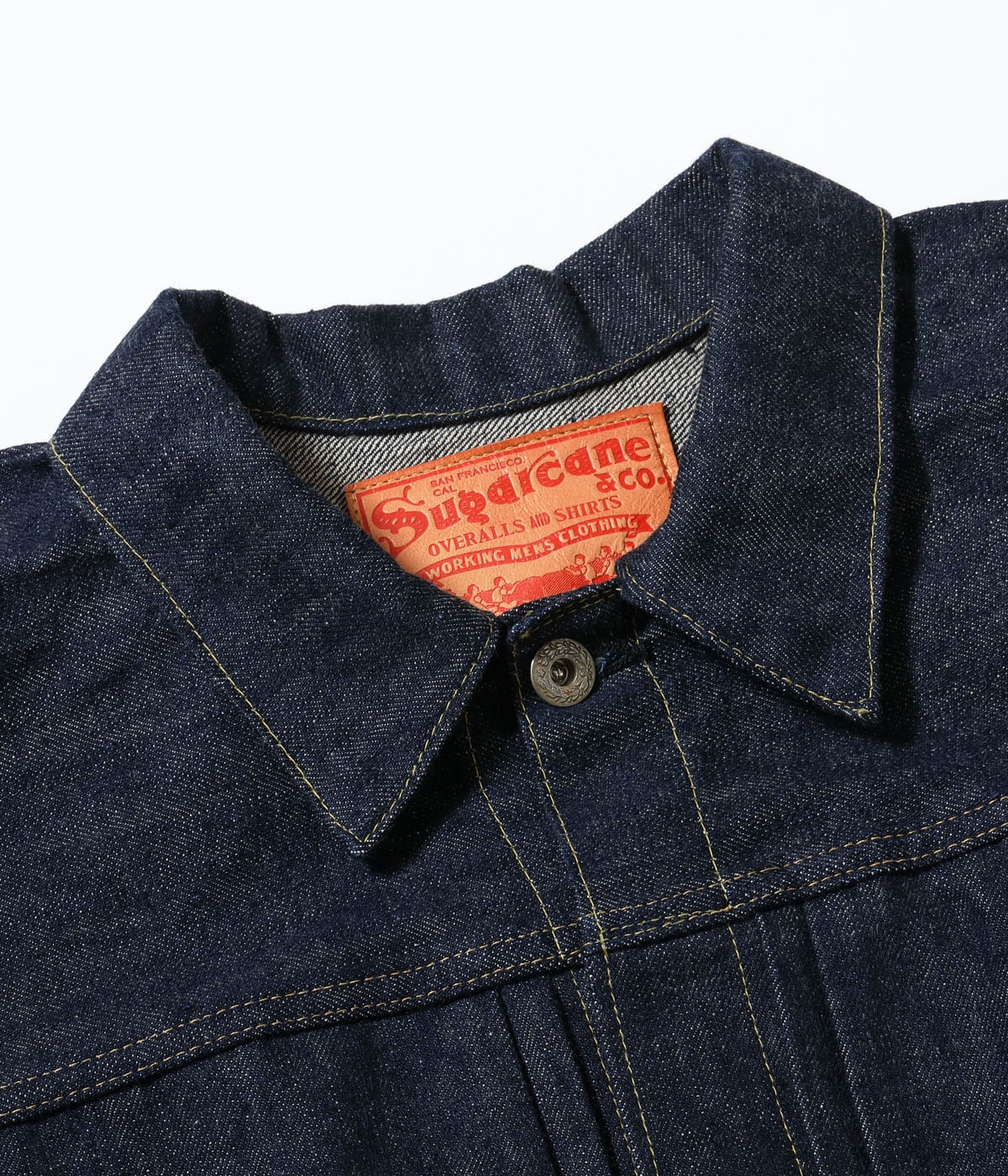 SUGAR CANE シュガーケイン Lot No. SC19010 / SUGAR CANE Super “Denim” Collectibles #10 14oz. BLUE DENIM BLOUSE “S1945” MODEL