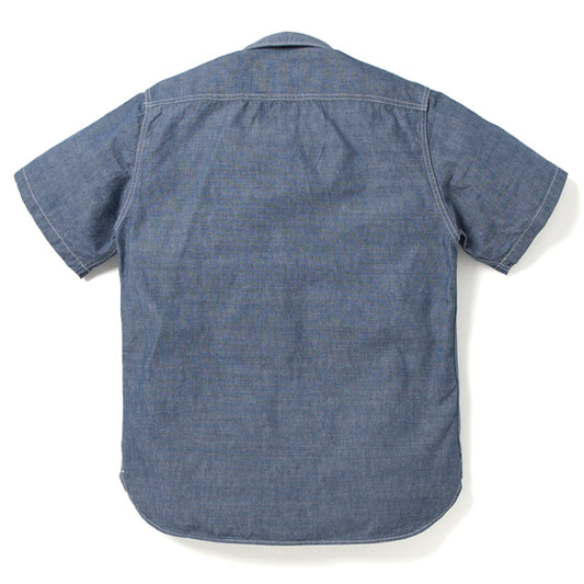 STUDIO D’ARTISAN ダルチザン シャンブレー半袖ワークシャツ【5333A-S】