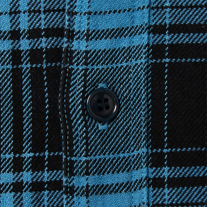 STUDIO D'ARTISAN Awa Masaai hand-dyed check shirt 5700