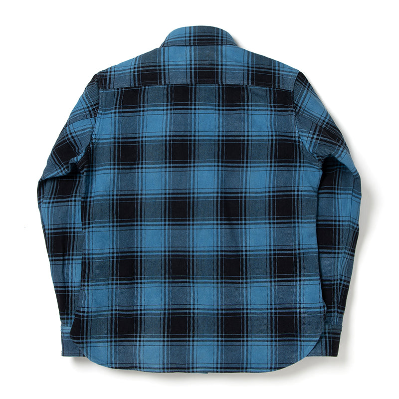 STUDIO D'ARTISAN Awa Masaai hand-dyed check shirt 5700