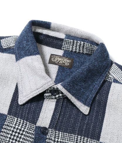 SUGAR CANE シュガーケイン Lot No. SC29589 / PATCHWORK CHECK WORK SHIRT
