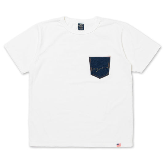 STUDIO D’ARTISAN ダルチザン USAコットンデニムポケットTシャツ【8161A】