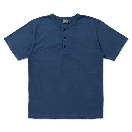 STUDIO D’ARTISAN ダルチザン 石川台小寸編み天竺ヘンリーネックTシャツ【8205】