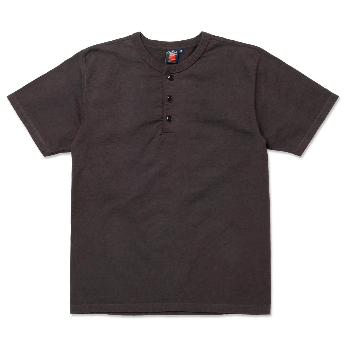 STUDIO D’ARTISAN ダルチザン 吊り編みヘンリーネックパックTシャツ【8213】