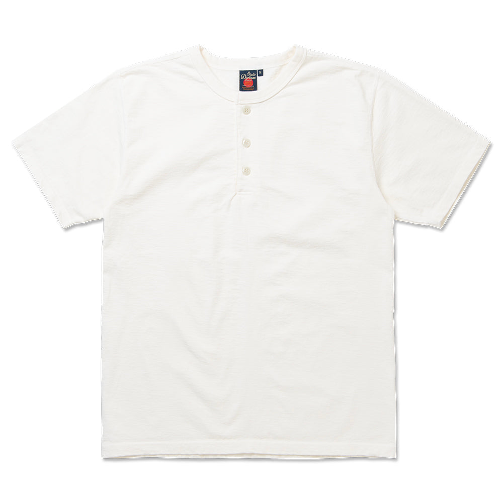 STUDIO D’ARTISAN ダルチザン 吊り編みヘンリーネックパックTシャツ【8213】