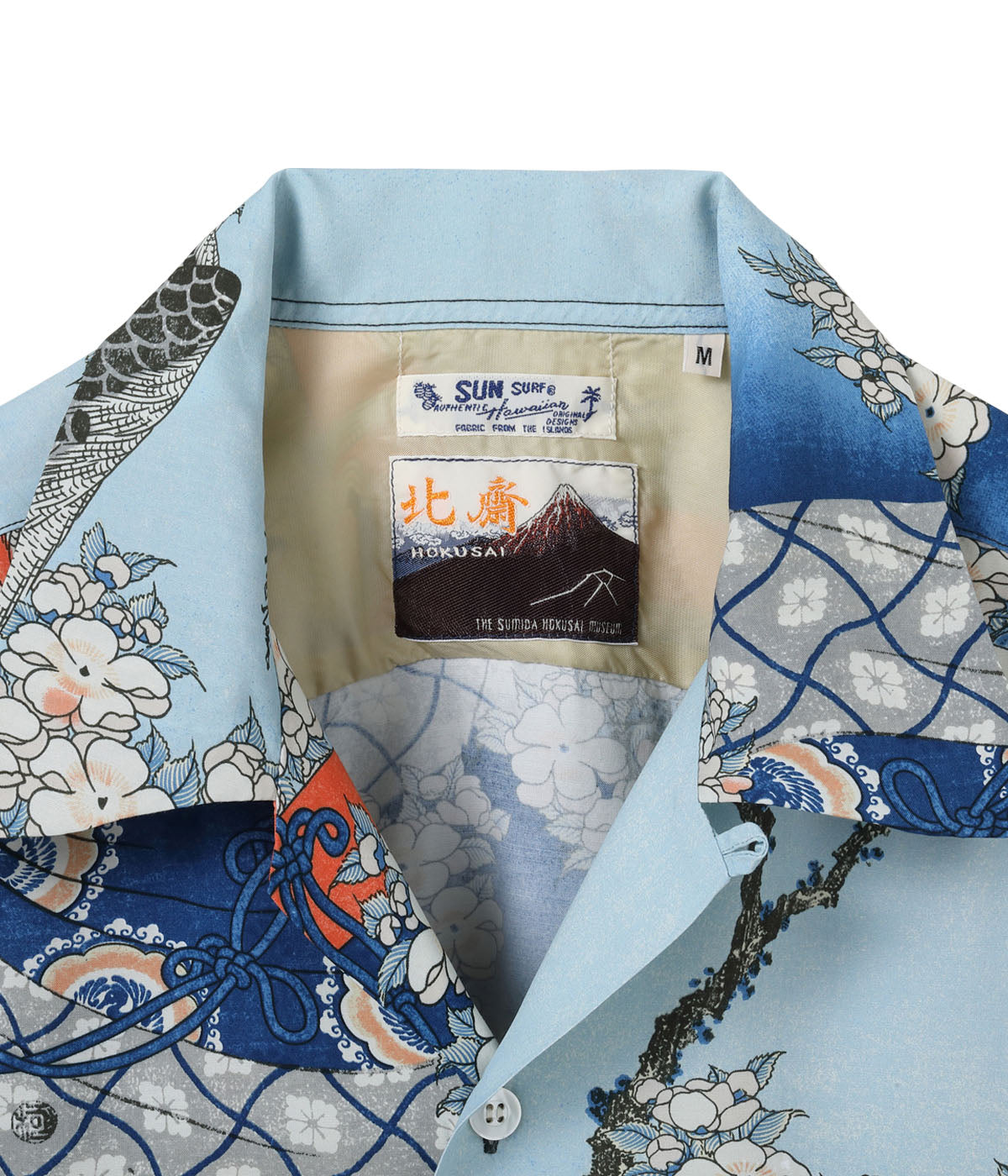 SUN SURF Lot No. SS39327 / SUN SURF × Katsushika Hokusai SPECIAL EDITION "Cherry Blossoms and a Hawk"